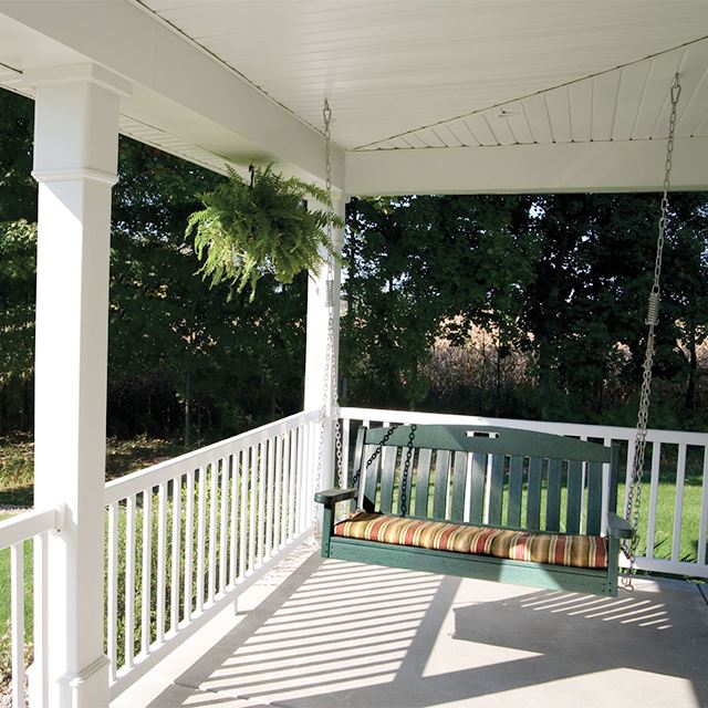 pvc railing 