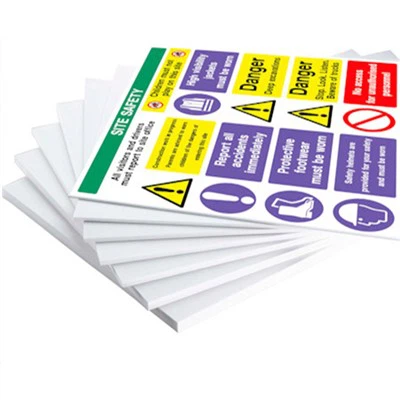 PVC vahtplastist sildid