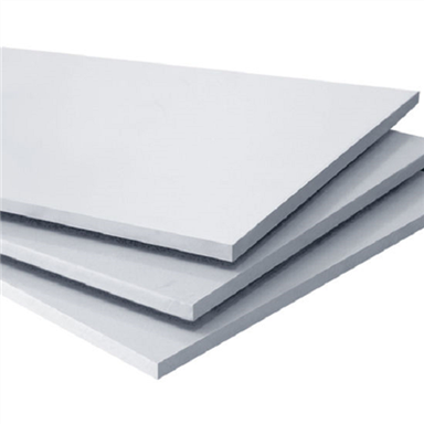 Valge PVC vahtplaat