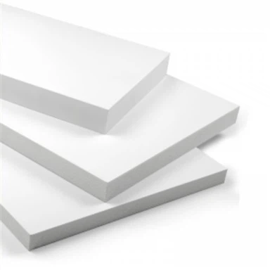 Valge PVC leht 12mm