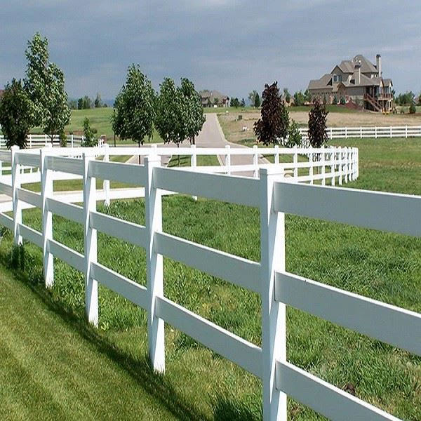 White PVC Fence